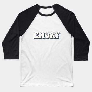 em lettering Baseball T-Shirt